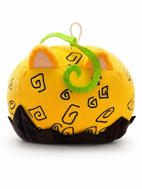 Other - 🧸 2/$38 - Kawaii Yellow Plant Cat Plush Green Felt Stem Stuffed Animal 6.75"
